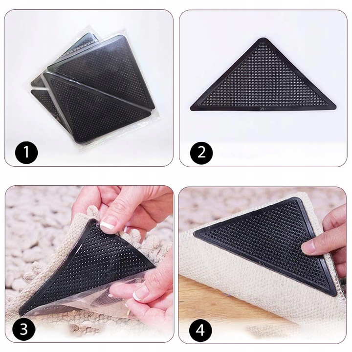 PODKŁADKI ANTYPOŚLIZGOWE POD DYWAN WYKŁADZINĘ 8 sz Kod producenta 1184