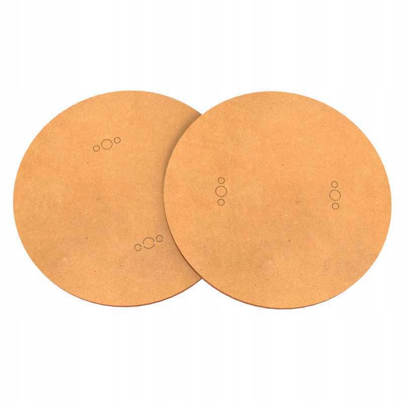 Mdf Bases Round 100 mm podstawki pod figurki 2 szt.