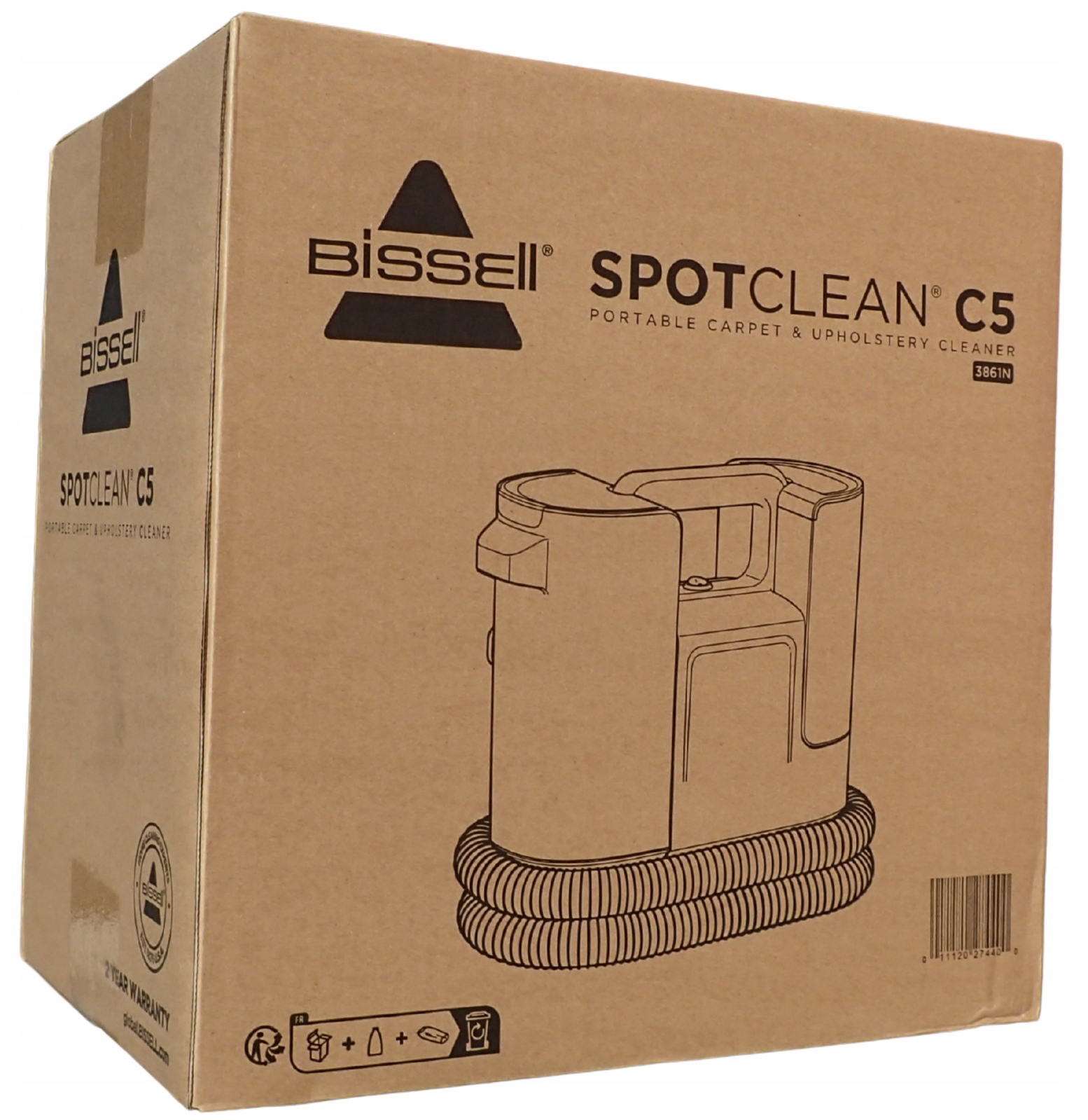 Bissell SpotClean C5 3861N Vysavač na koberce, na skvrny, čalounění