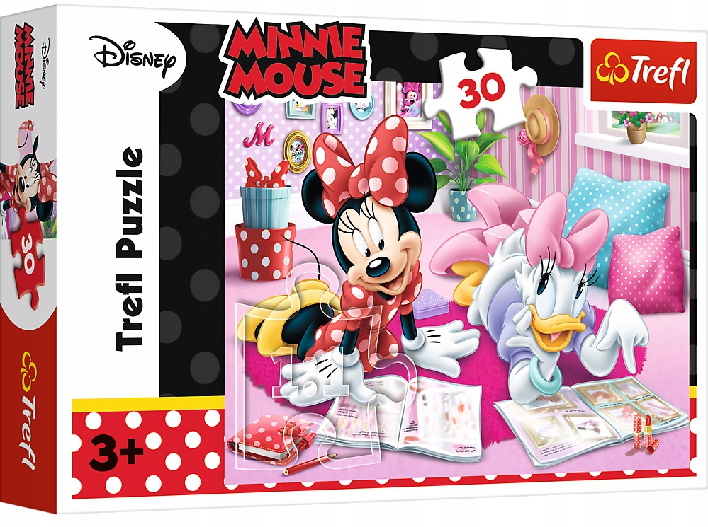

Puzzle 30 el Najlepsze Przyjaciółki Myszki Minnie