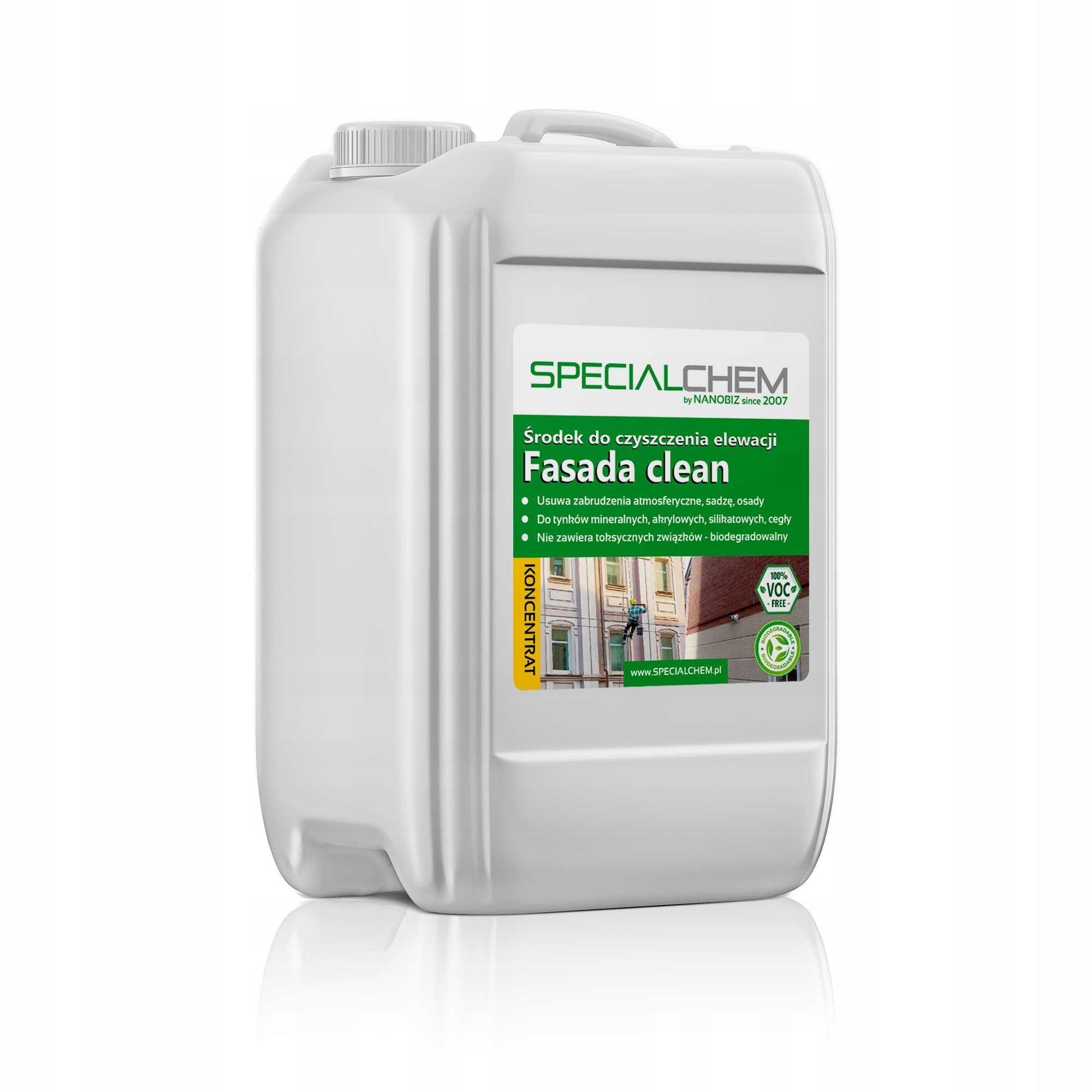 Koncentrát na mytí fasád a omítek Specialchem Fasada Clean 20 l