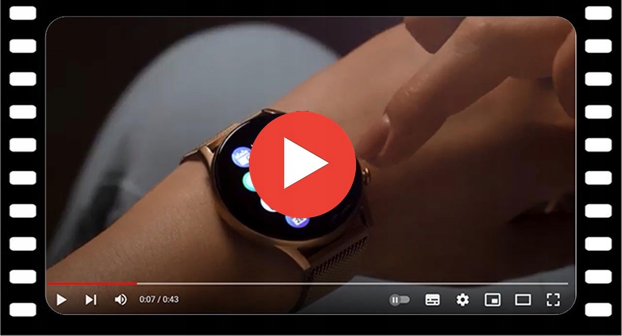 SMARTWATCH ZEGAREK DAMSKI POLSKIE MENU ROZMOWY CIŚNIENIE PULS SPORT AMOLED EAN (GTIN) 5905563470497