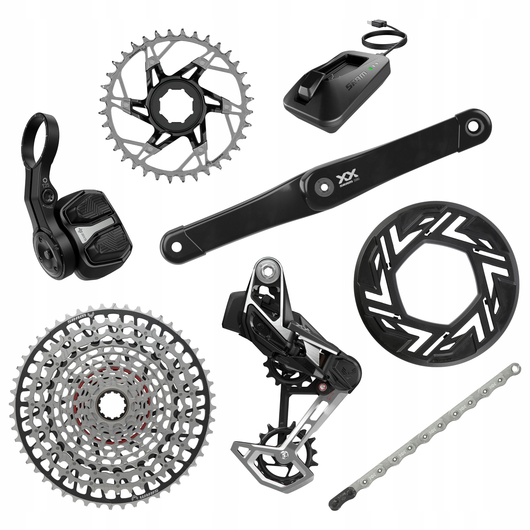 Sram 00.7918.280.000 Gs Xx Eagle Emtbtransm Axsbrose 165ttype