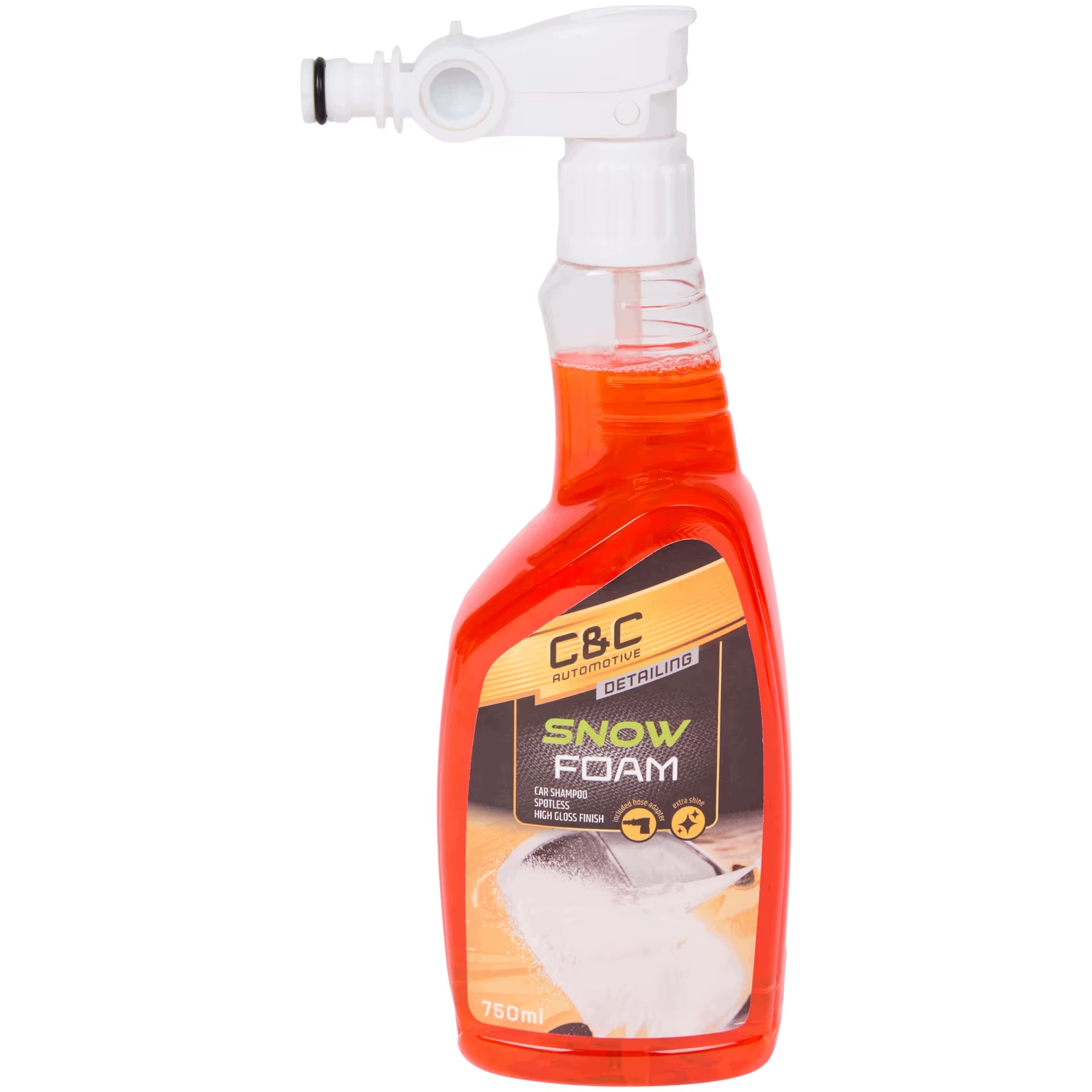 Pianka do mycia samochodu 750 ml z adapterem do węża ogrodowego car