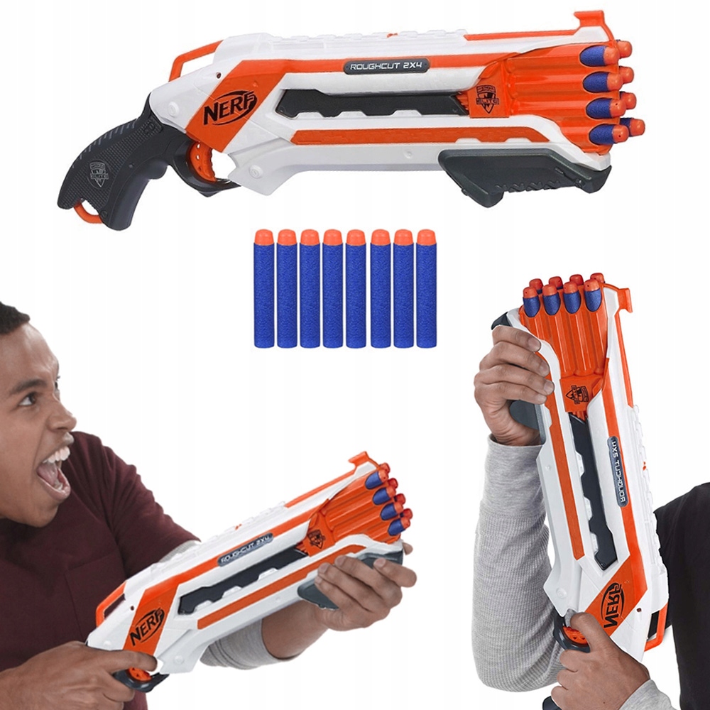 

Wyrzutnia Nerf Elite Shotgun Rough Cut 2X4 A1691
