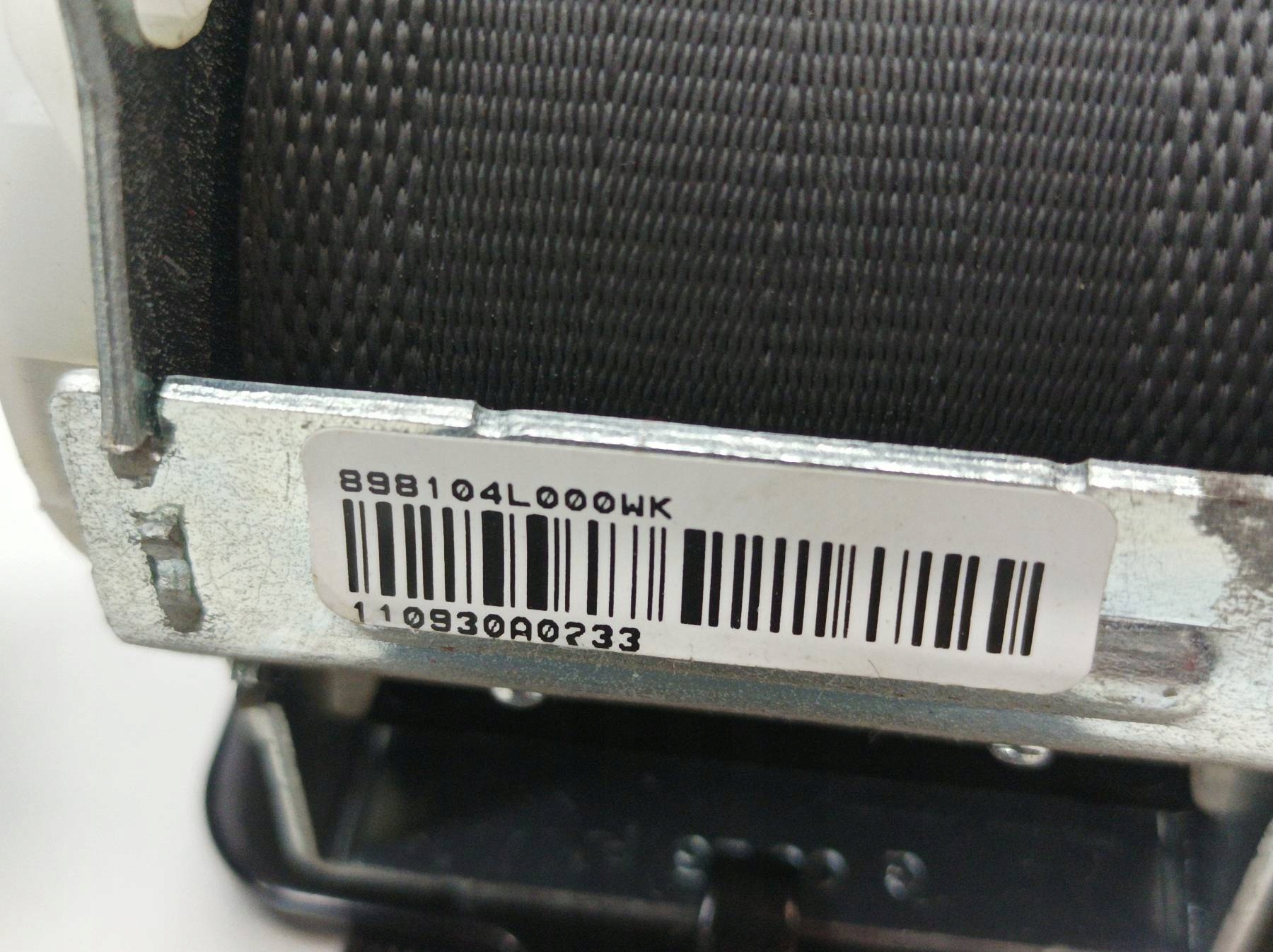 Gurten Sicherheits links rechts mitte heck KPL Kia Rio III (2011-)