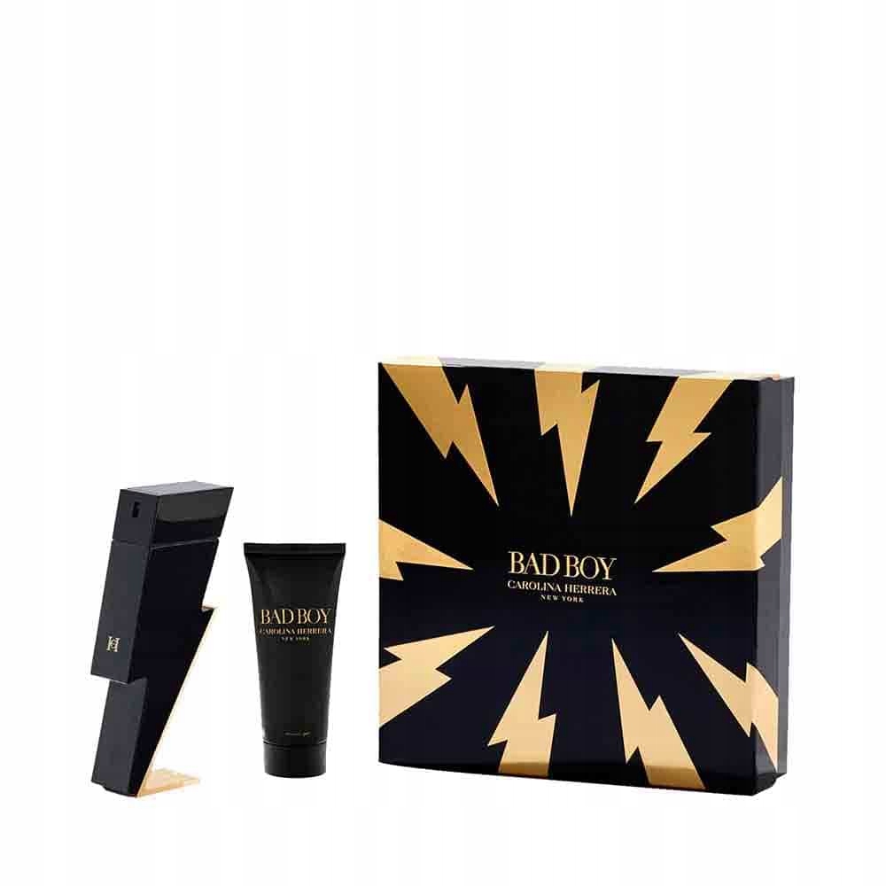 Set Carolina Herrera: Bad Boy, Shower Gel, For All Skin Types, Bad