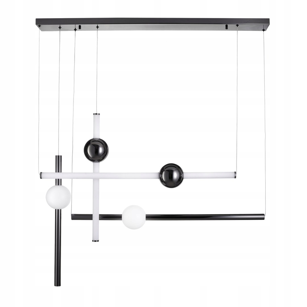 Lampa wisząca O-line L-4 Led czarna 110 cm