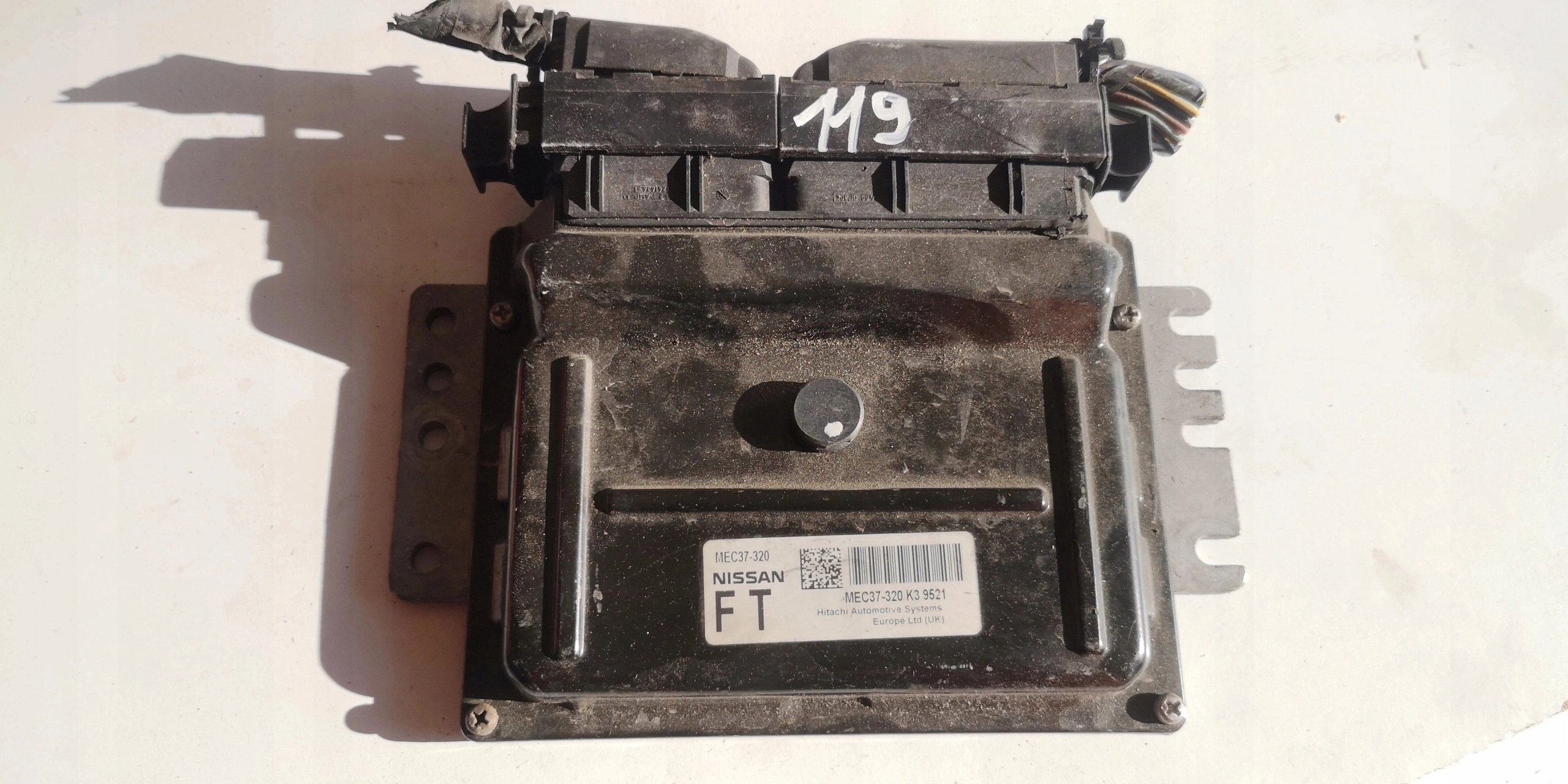 computer ECU NISSAN MICRA MEC37320K39521 Originale