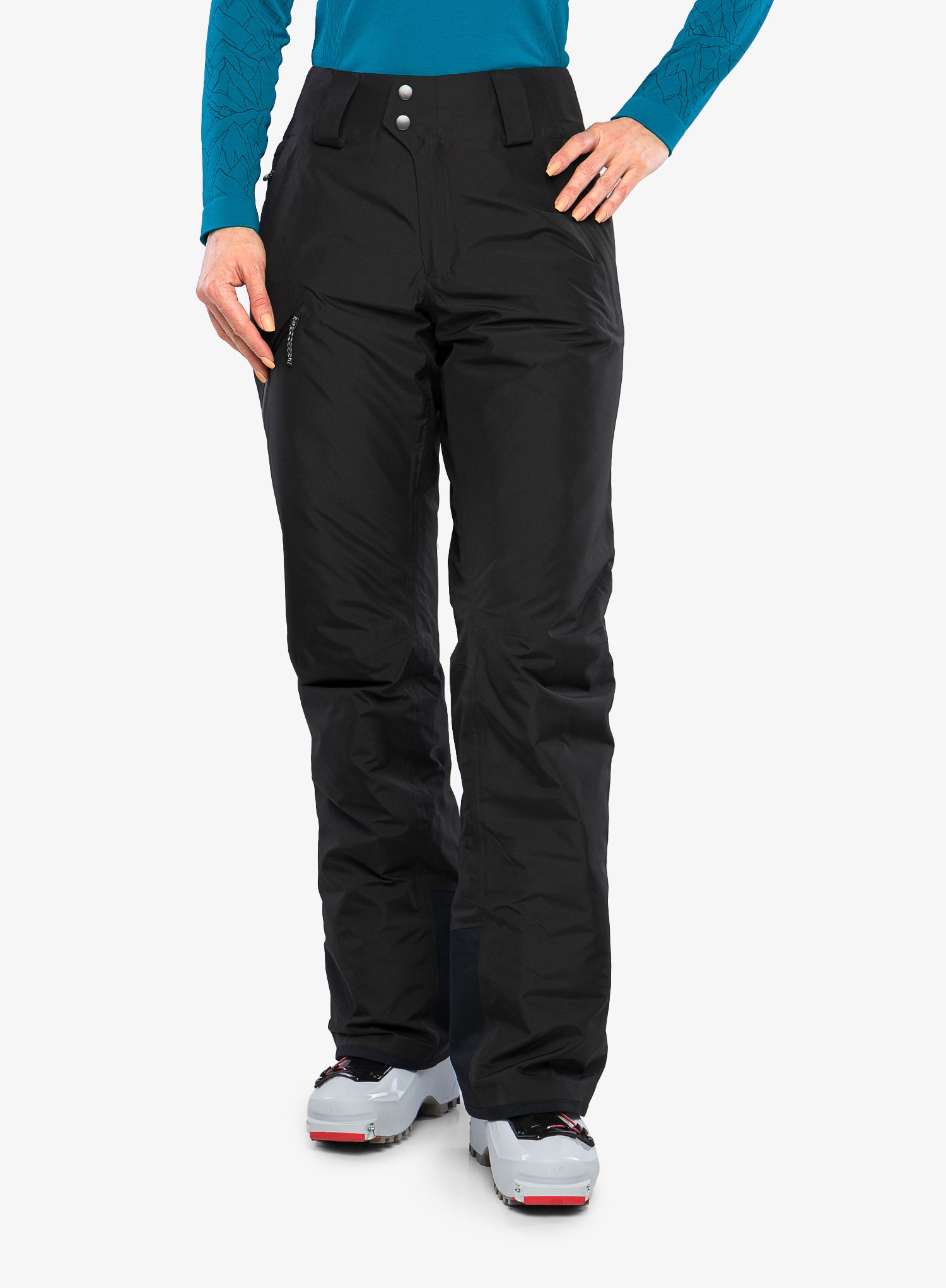 Dámské kalhoty Patagonia Insulated Powder Town Pants černé L
