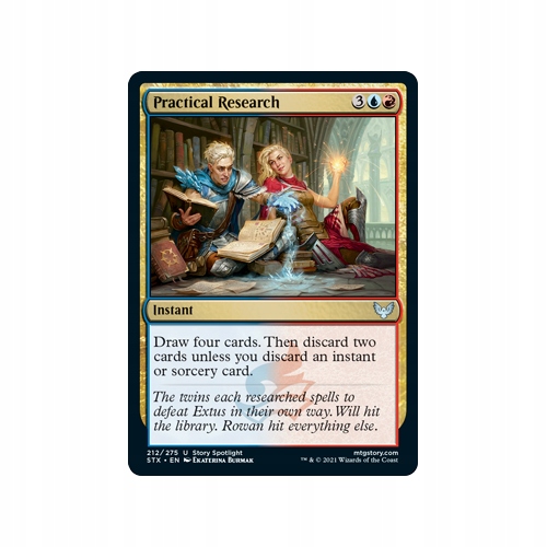 MTG 4x Practical Research (Uncommon)