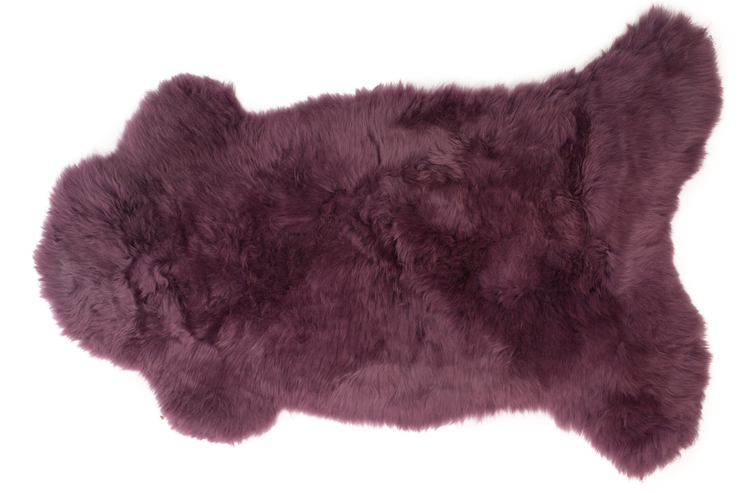 Ovčí kůže Fialová Koberec Kobereček Přehoz Fialová