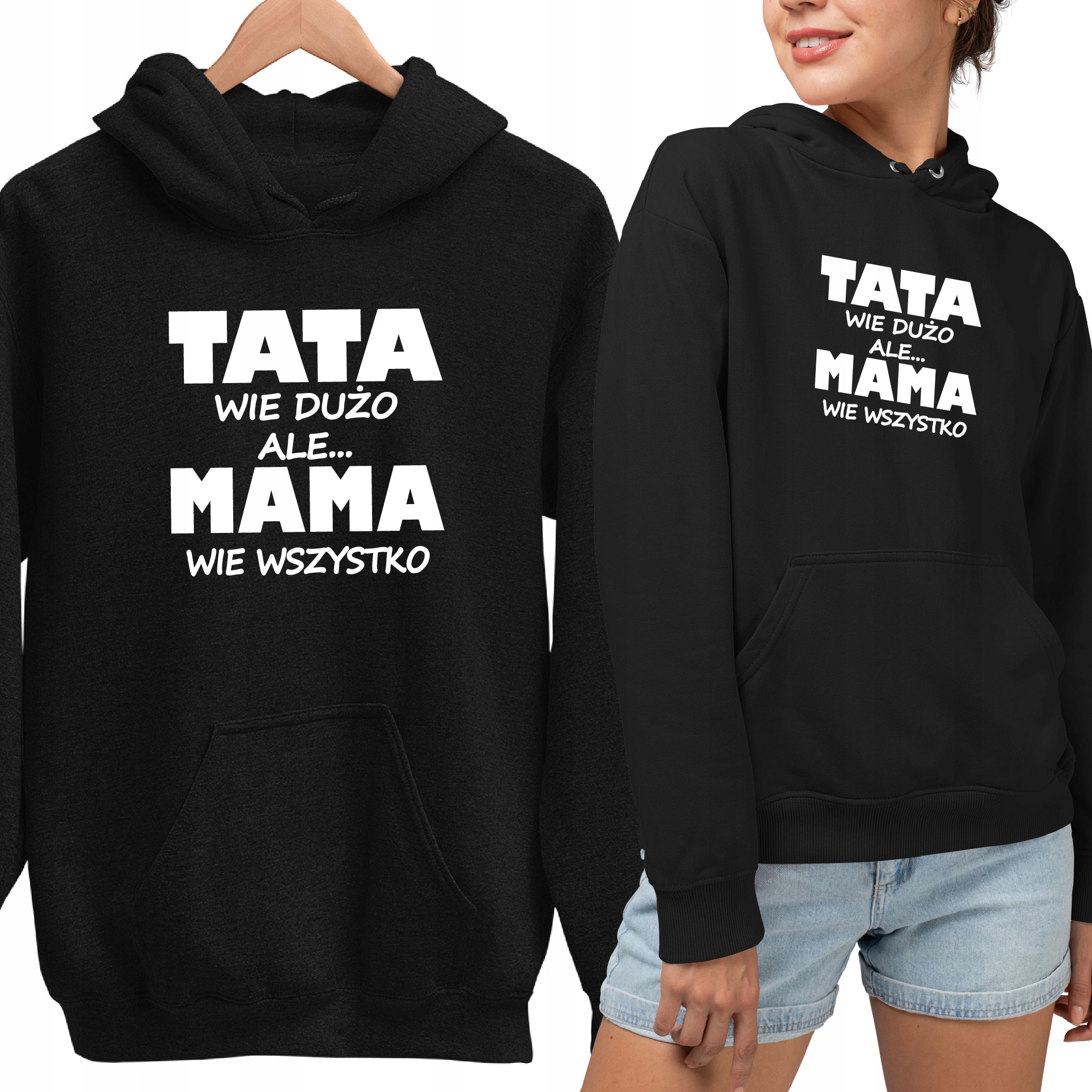 

Prezent Na Dzień Matki Mamy Bluza Czarna Zabawna
