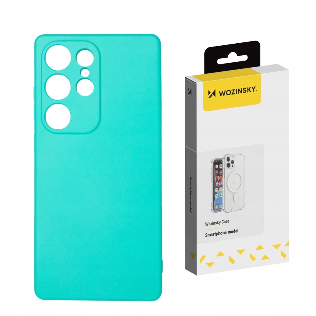 Silikonowe etui na Samsung Galaxy S24 Fe Silicone Case miętowe