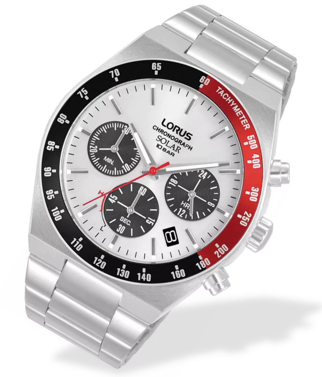 Nové sportovní pánské hodinky Lorus Chrono Solar RZ527AX9 Box Gravírování Bonus