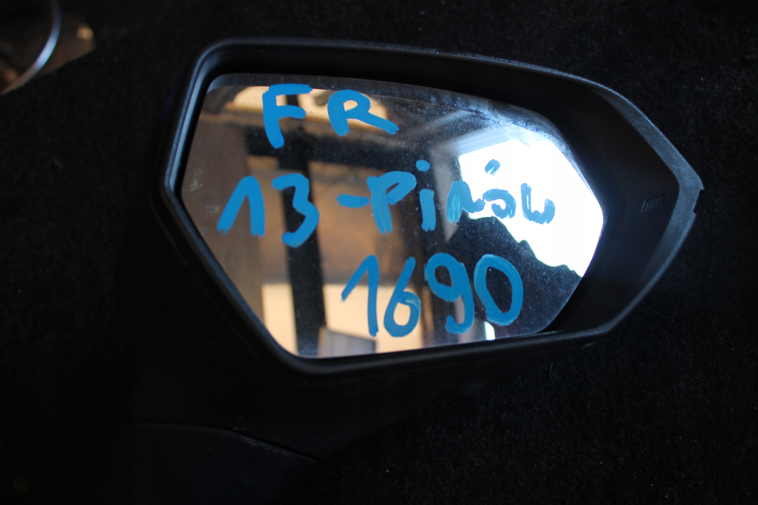 mirror 13 vertical KAMERKA SEAT LEON 4 FR