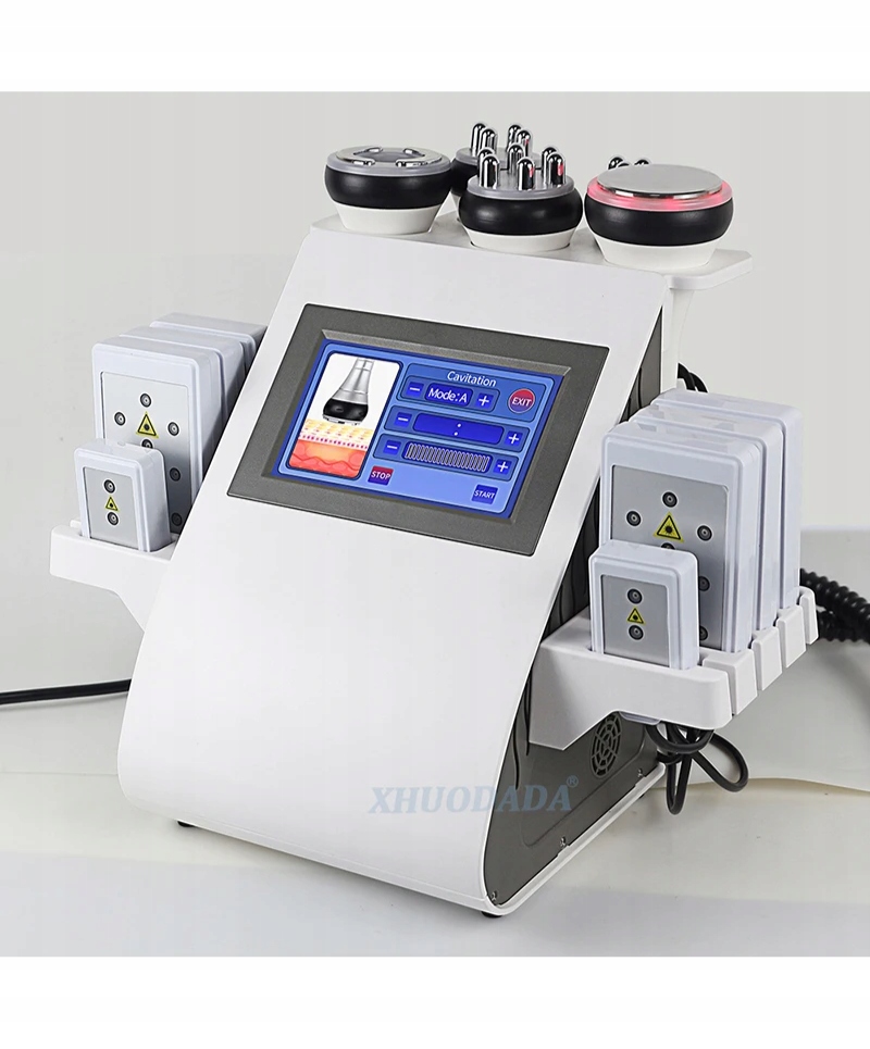 WIELOFUNKCYJNA KAWITACJA LIPOSUKCJA ULTRADŹWIĘKOWA FALE RF 40K Odchudzanie Kolor biały