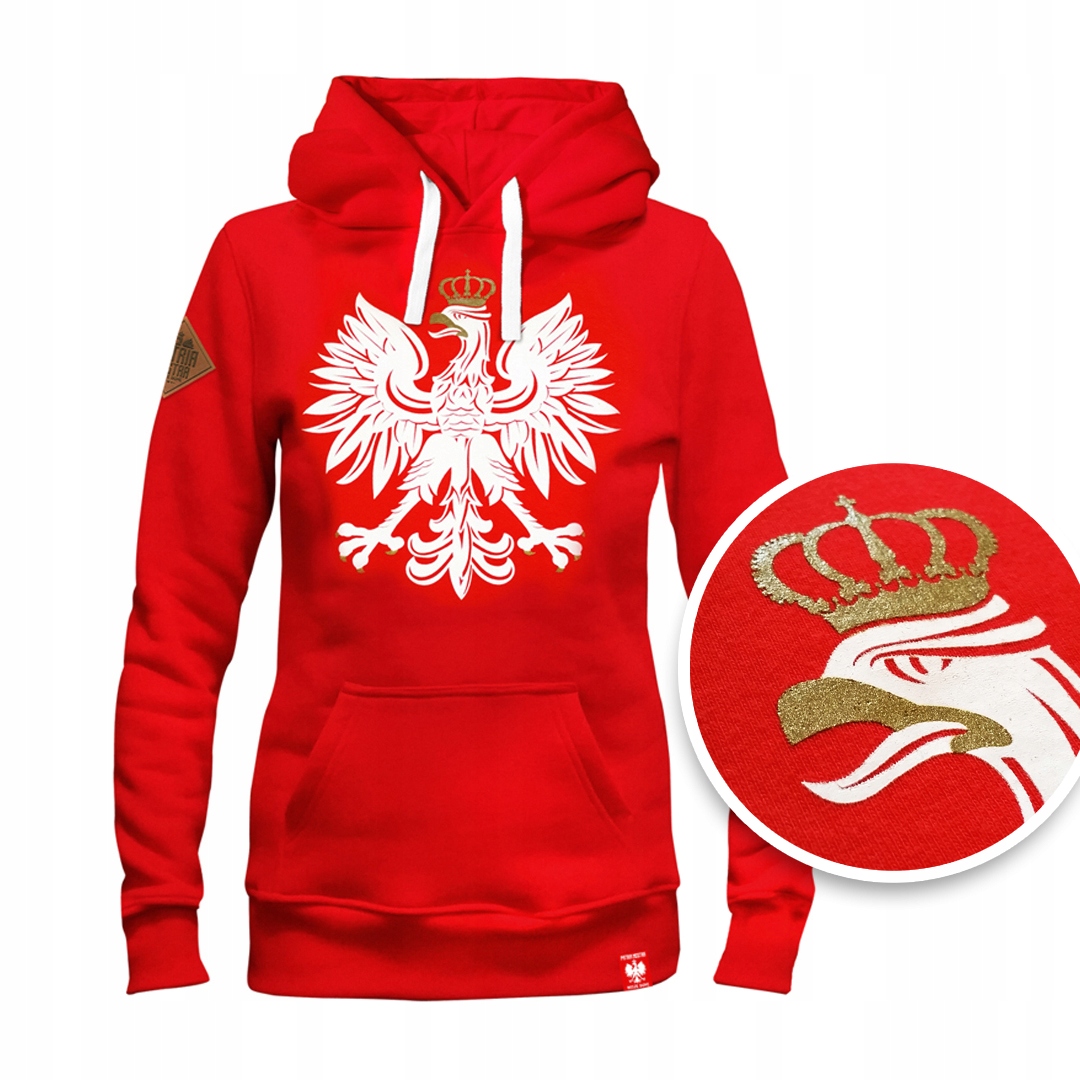 Bluza Damska Polska Kibicka Mistrzostwa Euro 2020
