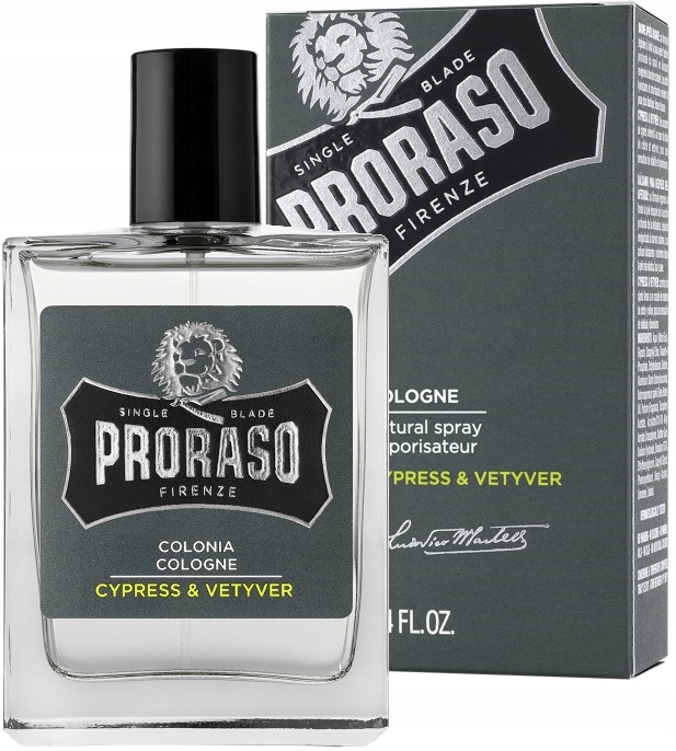 Proraso Cologne kolínská voda Cypress Vetyver 100