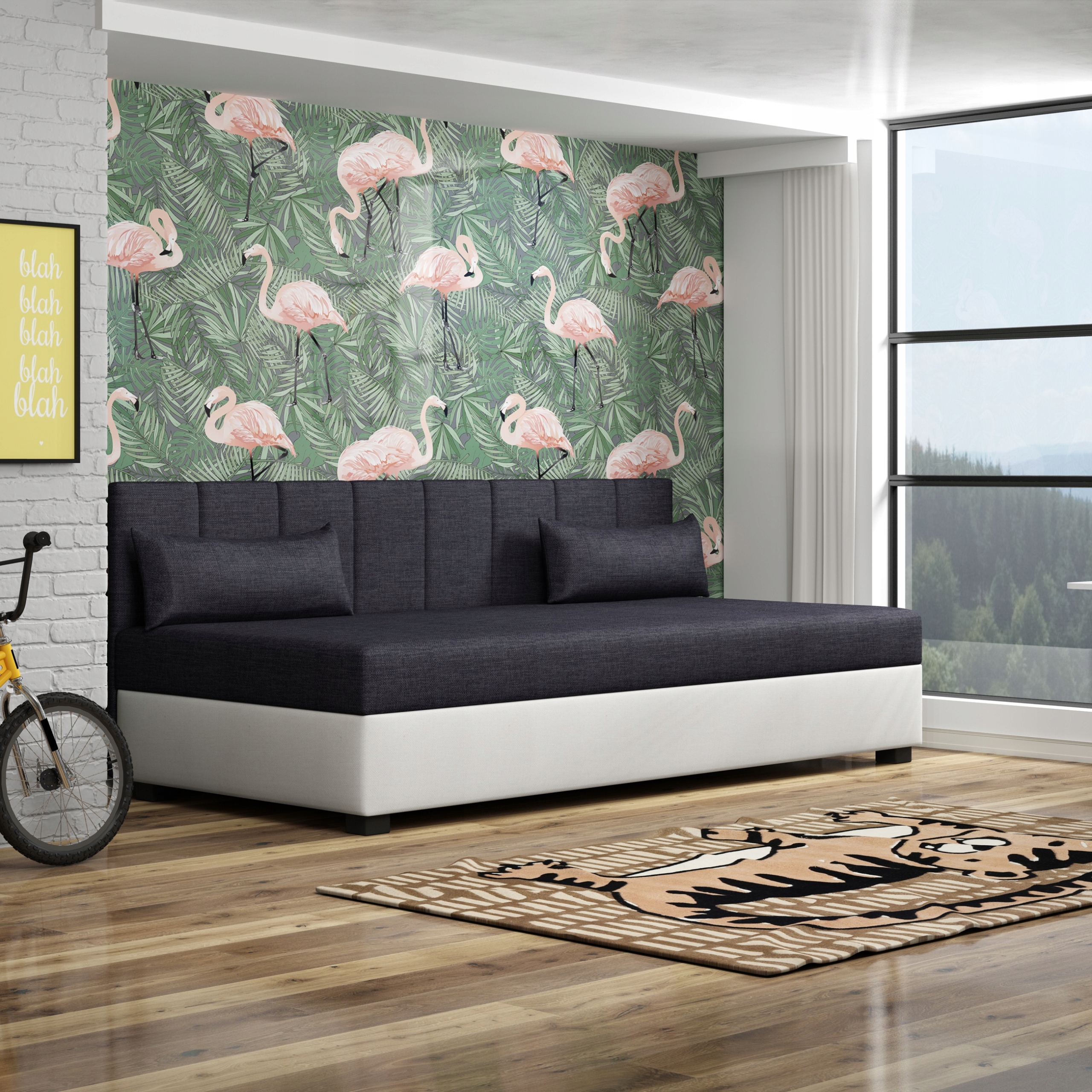 Pohovka Postel pro mláděž jednolůžková Ron 120