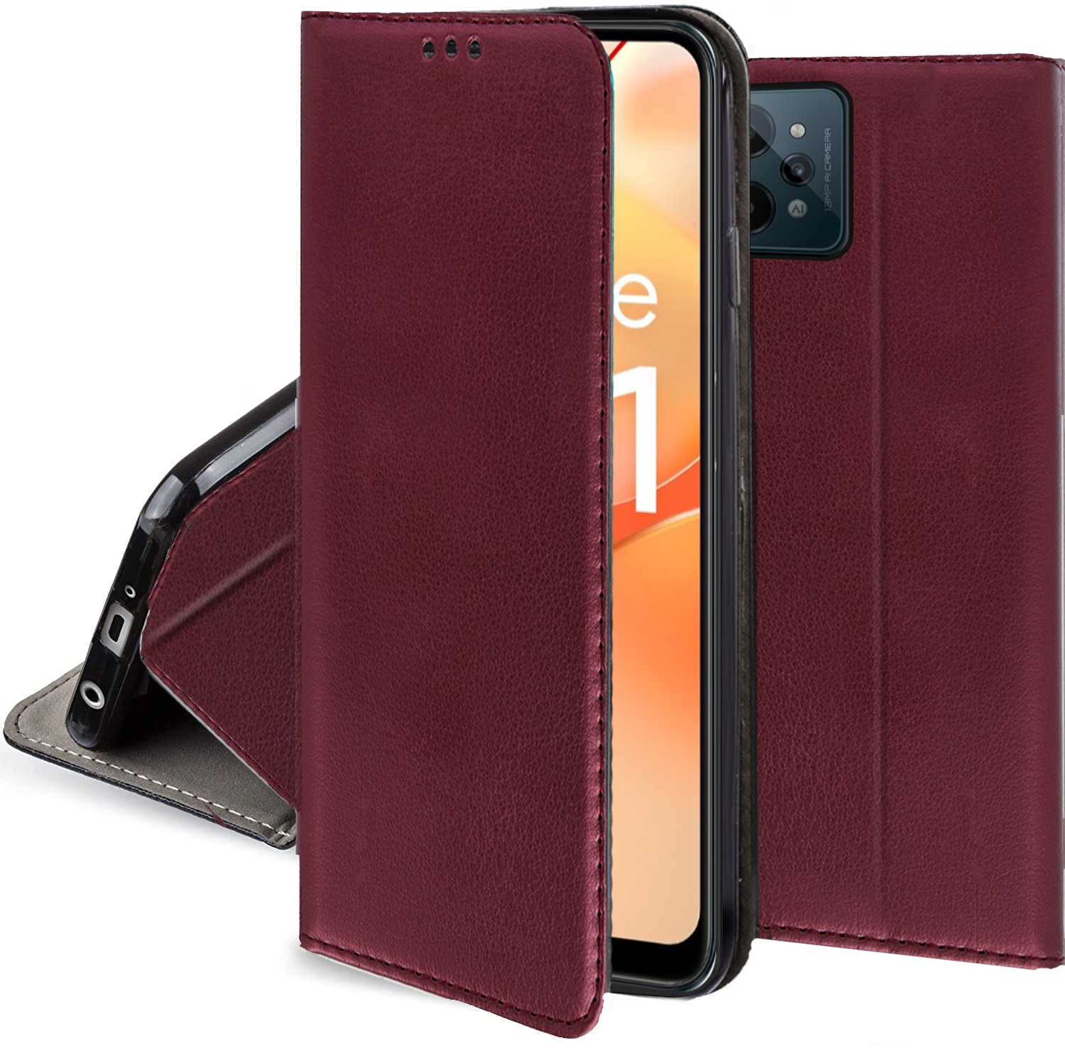 

Etui Magnetic Smart +szkło do Realme C31