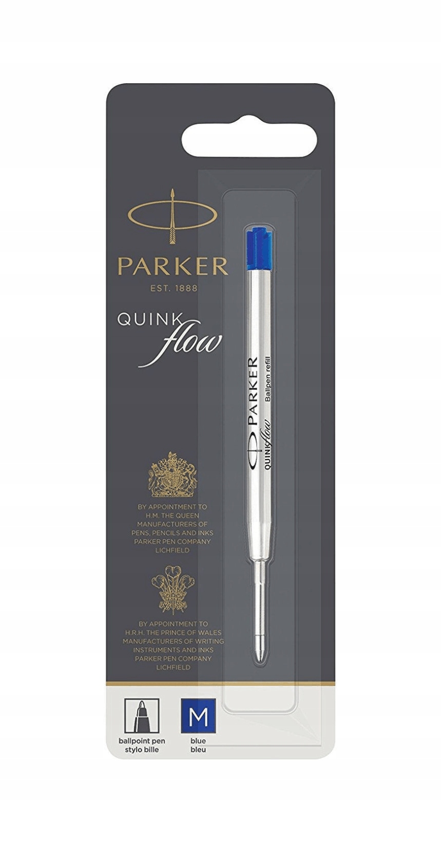 

Wkład Do Długopisu Parker Quinkflow niebieski M