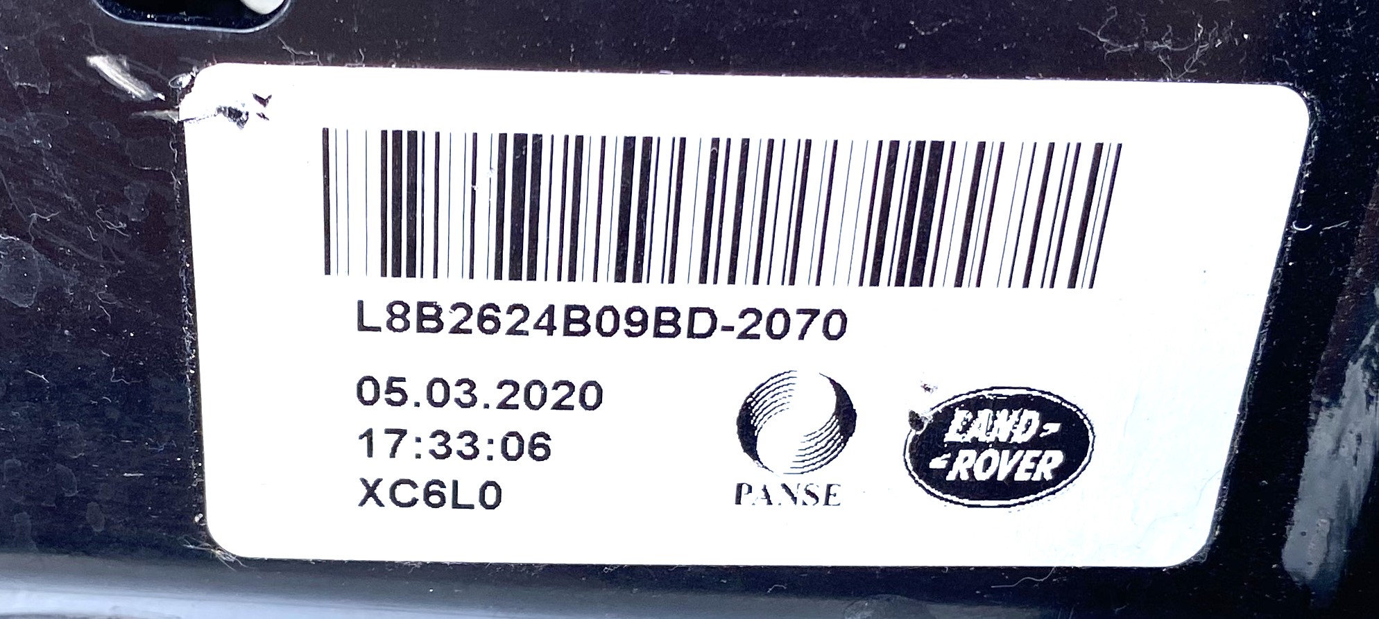 Traversa RINFORZO PARAURTI posteriore kanapy LAND ROVER DEFENDER 2020 OE