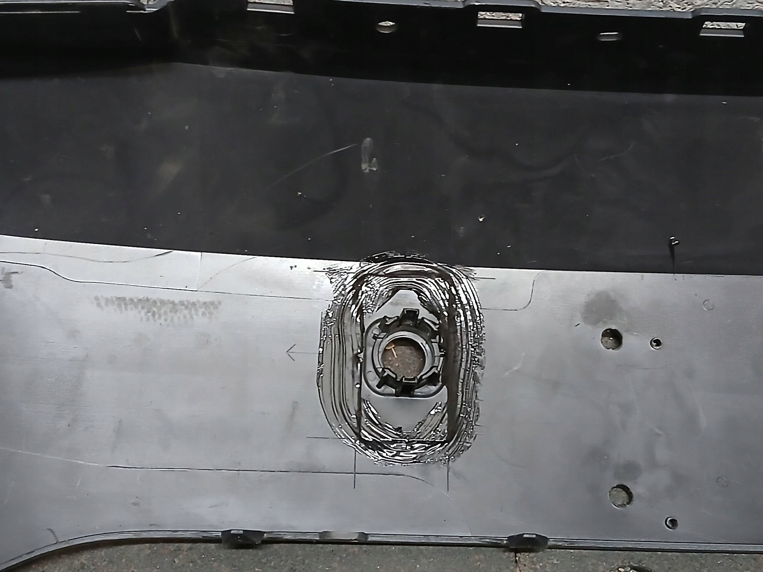 bumper front VW GOLF VII 7 5G LIFT 17- R LINE