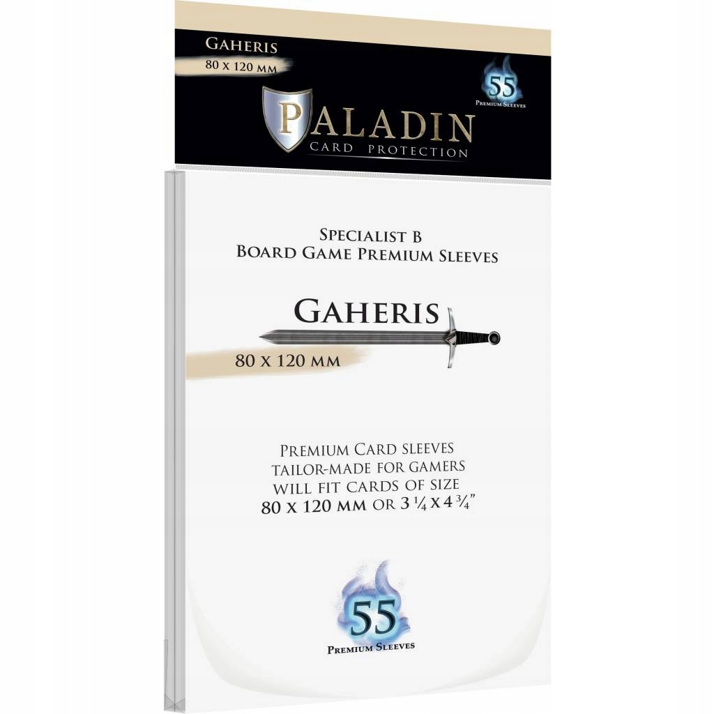 Koszulki ochronne Paladin Gaheris 80x120 mm Premium Specialist B