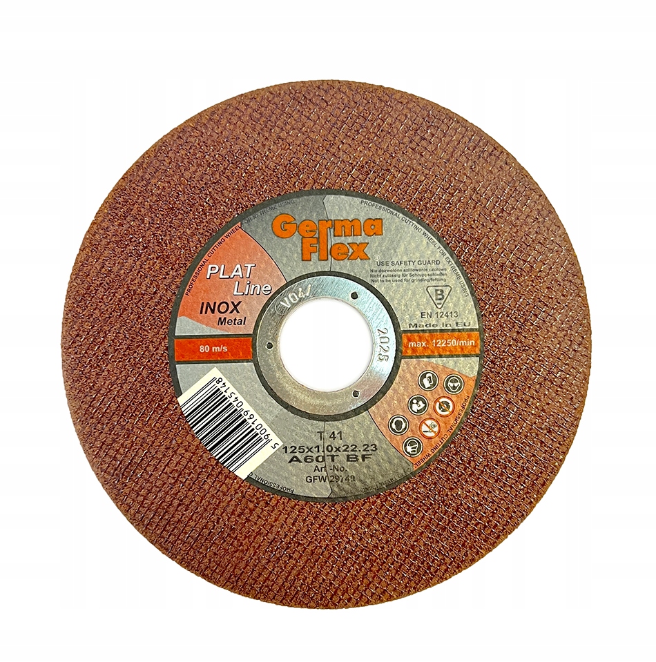 

Tarcza do cięcia metalu stali inox 125x1,0 10szt