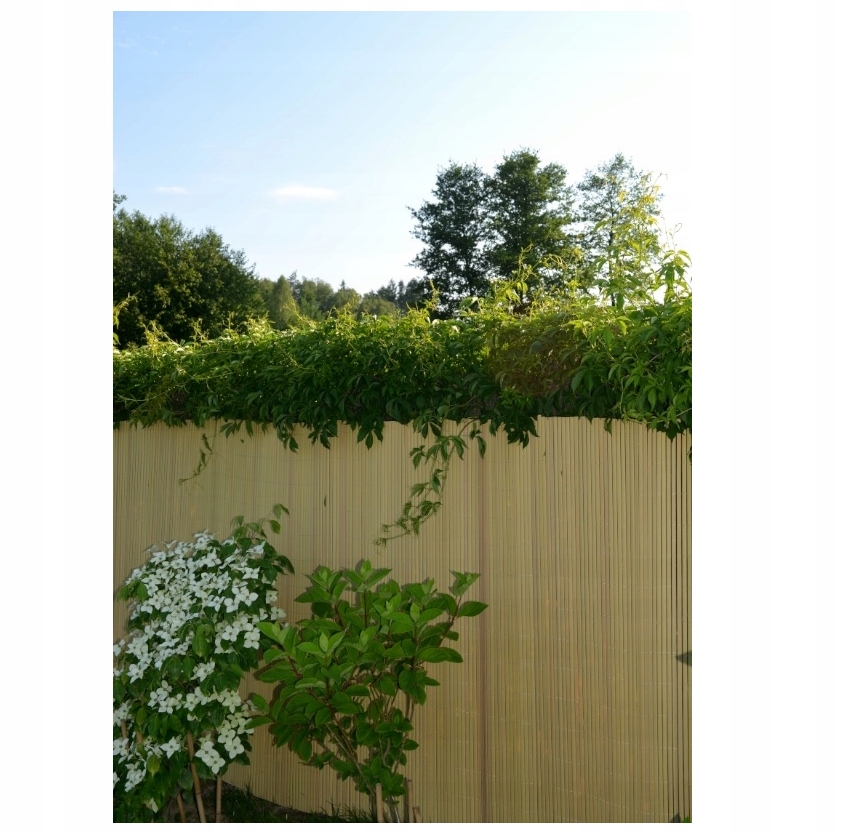 DWUSTRONNA MATA PCV, BALKONOWA 1x5m, bambus Materiał dominujący PVC