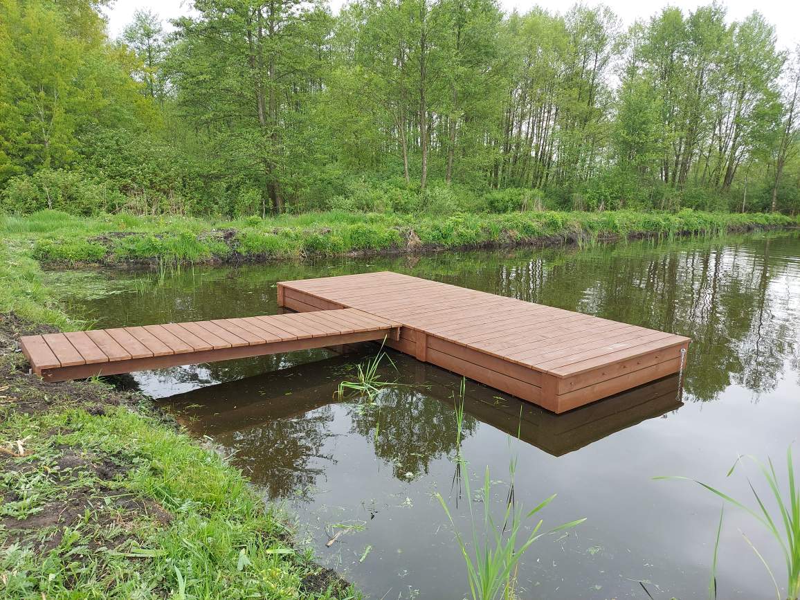 Плавучий Причал Плот Причал Причал Модуль