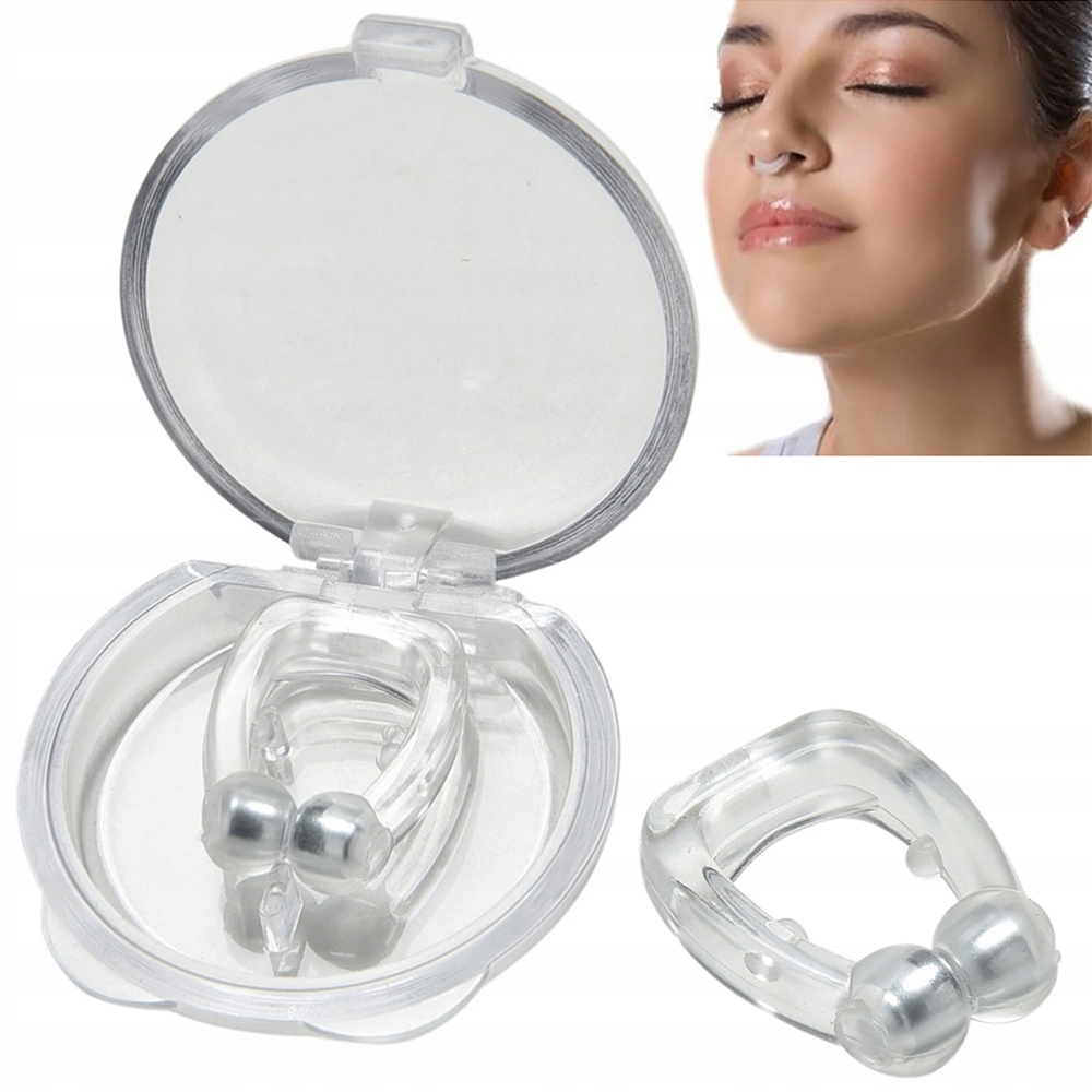 

Klips Magnetyczny Przeciw Chrapaniu Chrapanie Nosa