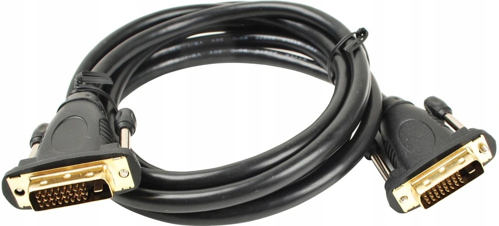PremiumCord Kabel DVI-D (24+1) 5m Dual Link złocone wtyki Full Hd+