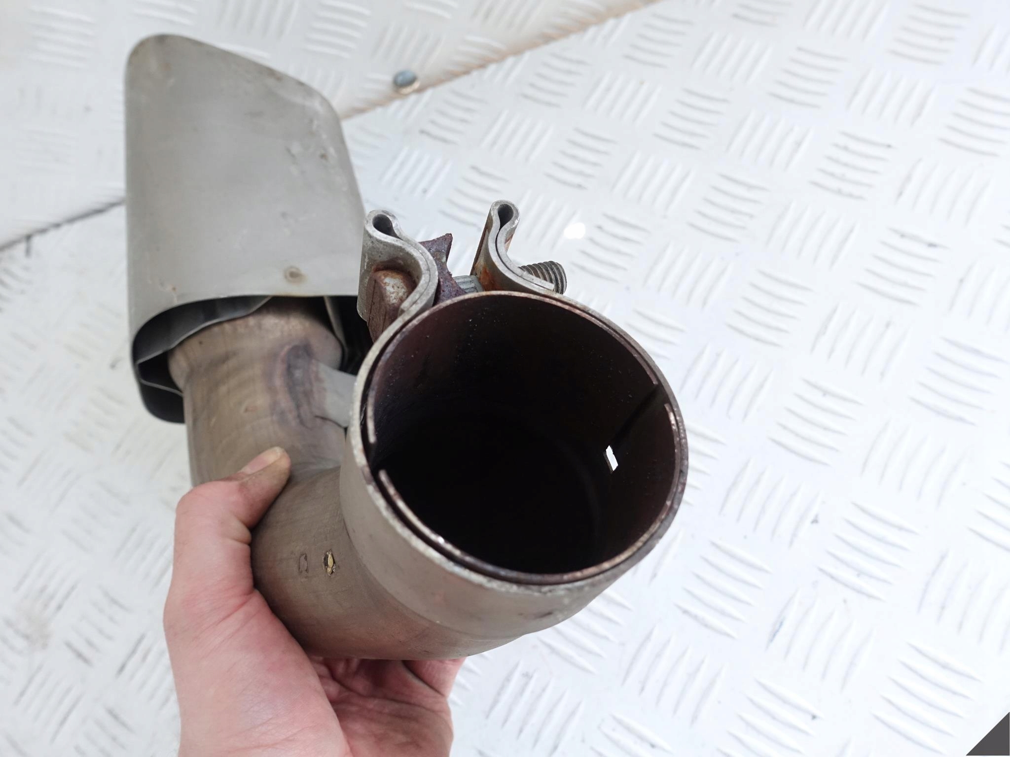 PORSCHE CAYENNE E3 9Y0 18- pipe end exhaust pipe right