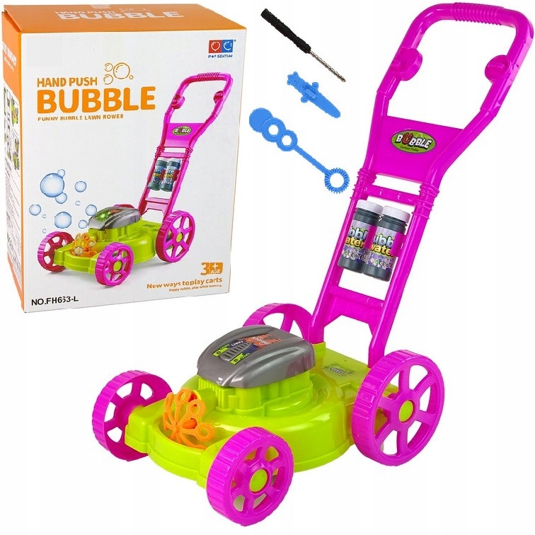 

Kosiarka Do Baniek Mydlanych Na Baterie 2 Płyny Lt