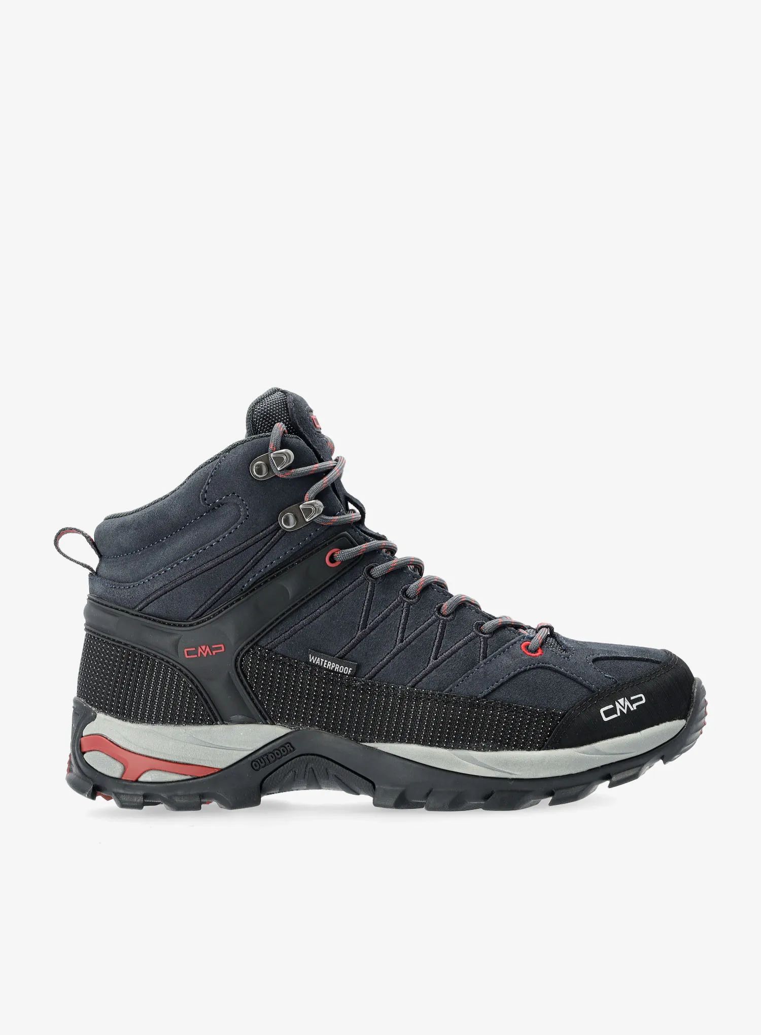 Turistické boty Cmp Rigel Mid Wp asphalt/syrah 47