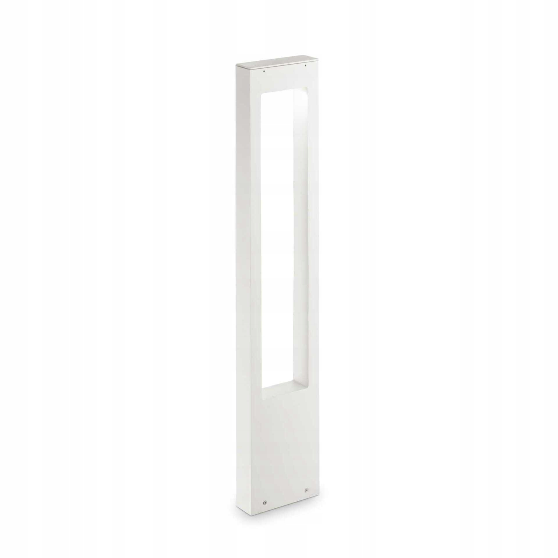 Vonkajšie stĺpikové svietidlo Ideal Lux Vega PT1 G9 15W IP44 biele