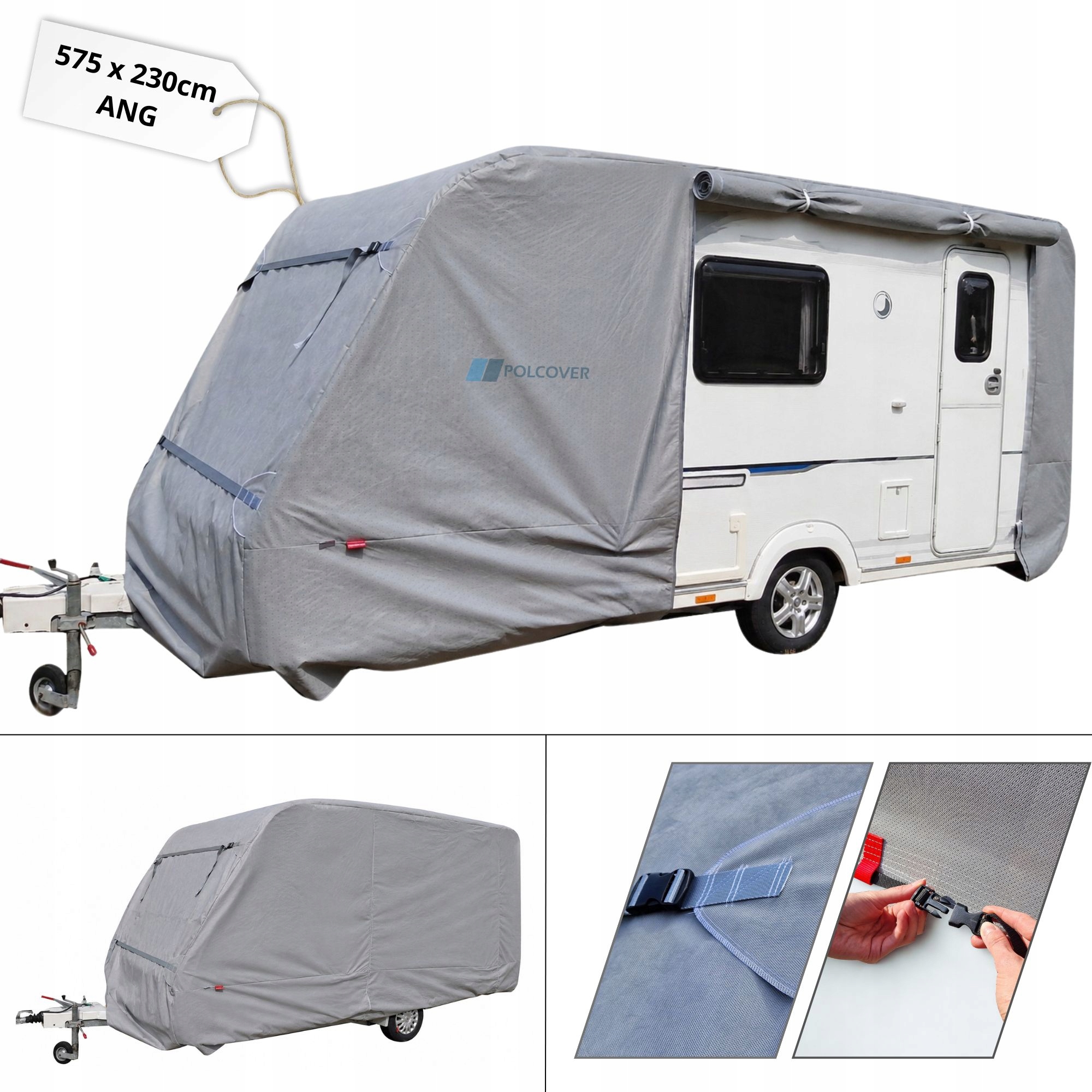 Obal Na Karavan 575 cm x 230 cm Angličtina