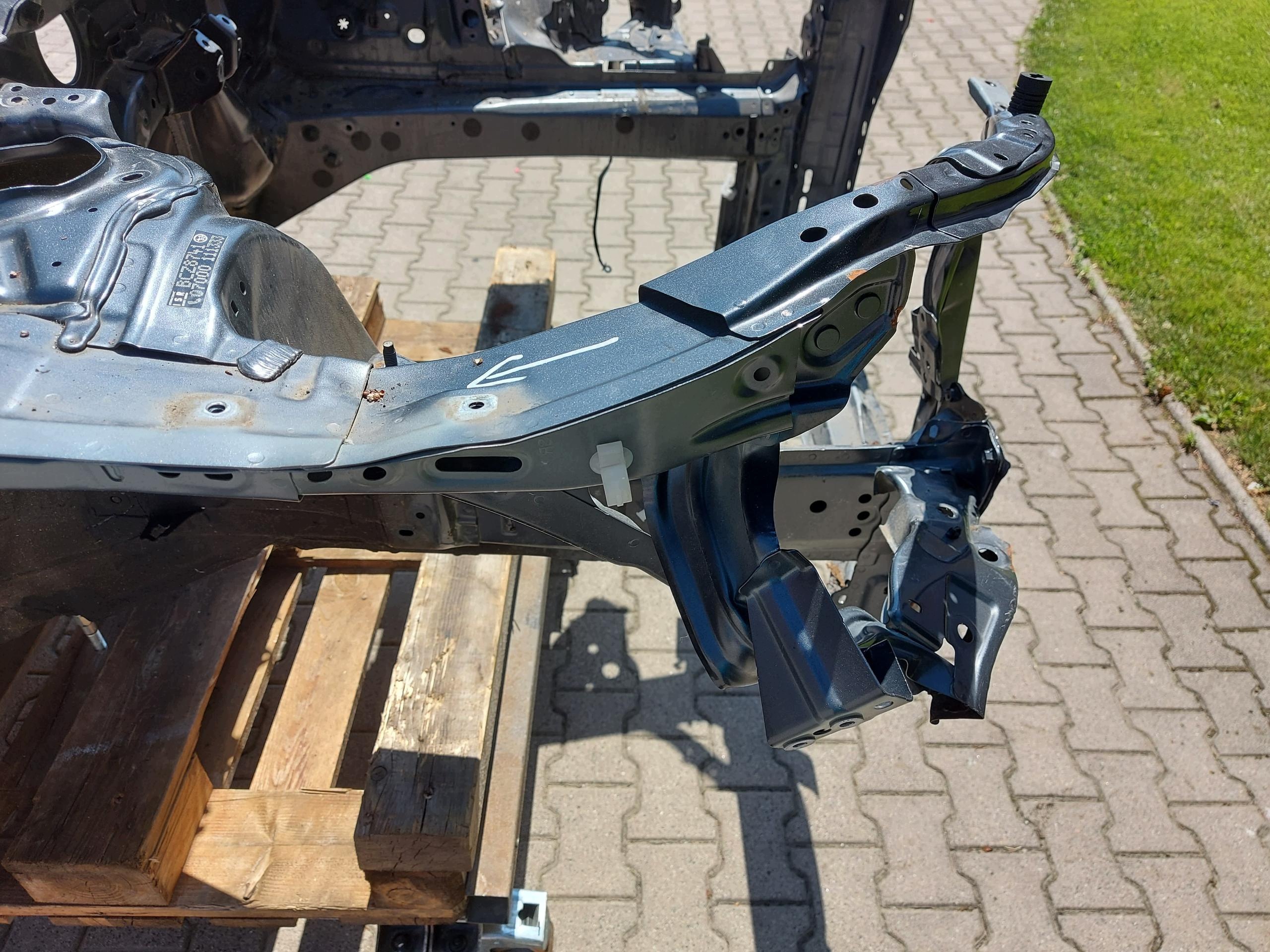 SUBARU Forester V SK LIFT quarter pillar threshold left front