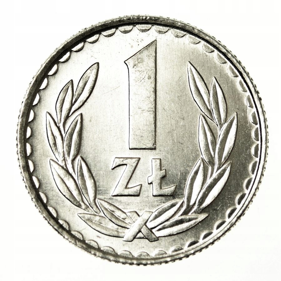 POLSKA PRL 1 ZŁ ZŁOTY 1986