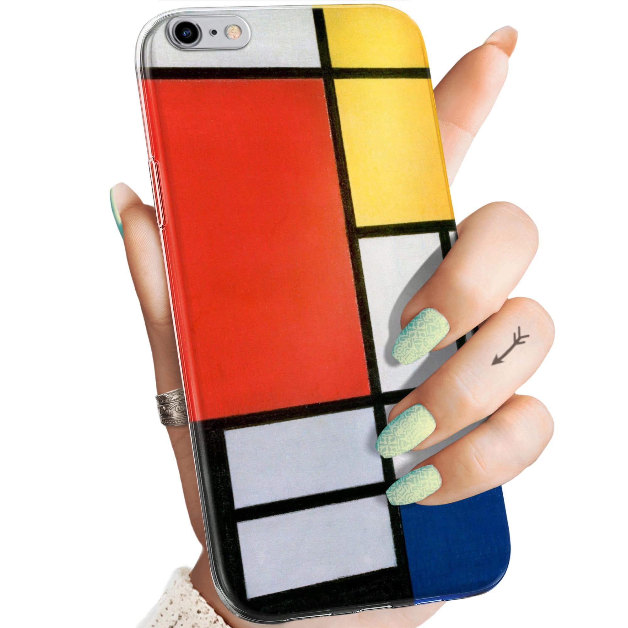 Etui Do Iphone 6 Plus 6S Plus Piet Mondrain Abstrakcja Geometria