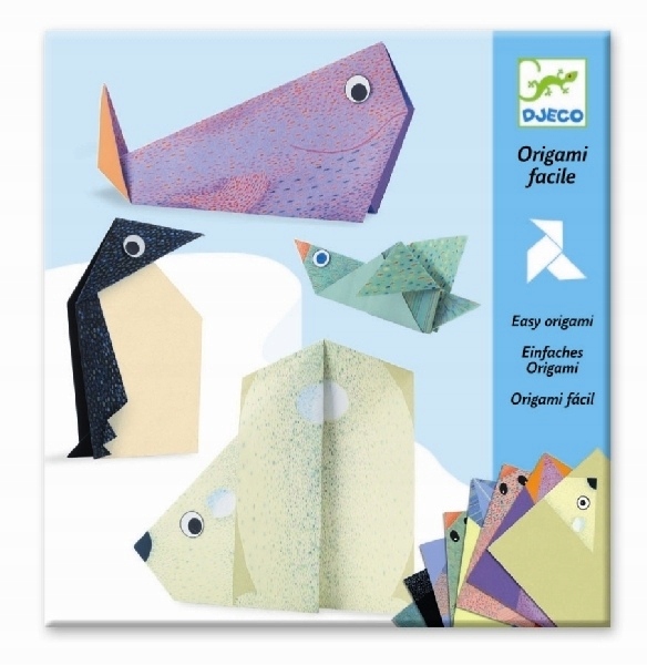 

Zwierzęta Polarne origami zestaw kreatywny Djeco