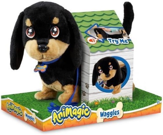 

Animagic Waggles Interaktywny Piesek Dog Jamnik