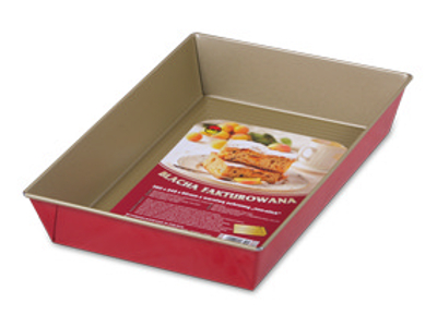 

Snb Blacha Do Pieczenia 36X24,5X6CM Czerwono Złota