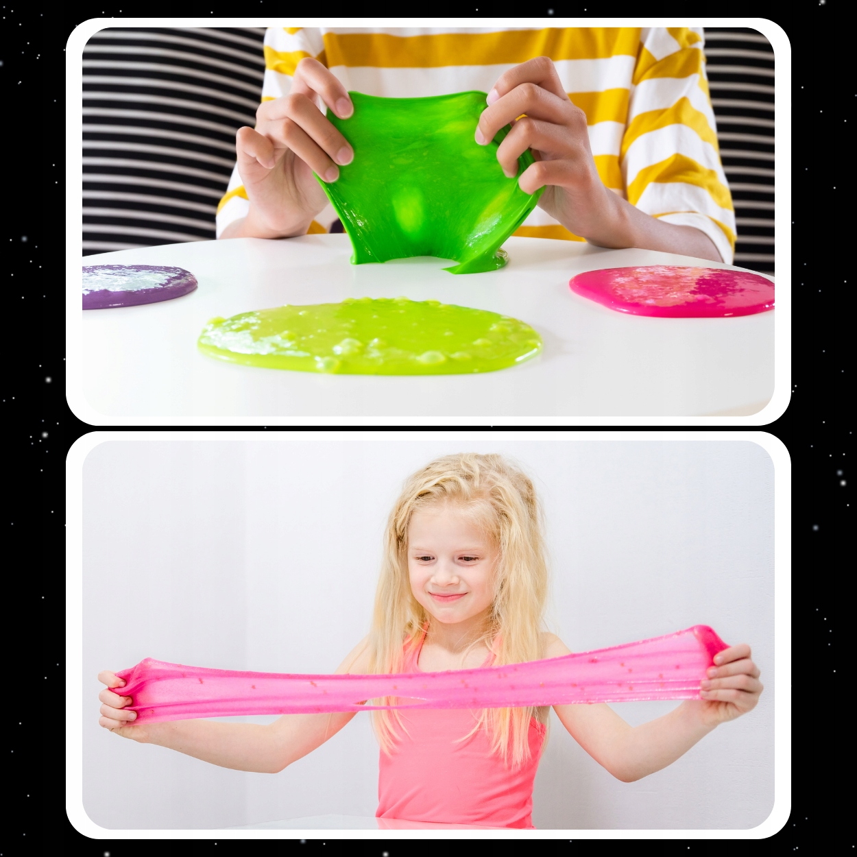 SLIME WIELKI ZESTAW DO ROBIENIA GLUTÓW XXL - 128w1 NA DZIEŃ DZIECKA PREZENT Waga produktu z opakowaniem jednostkowym 2 kg