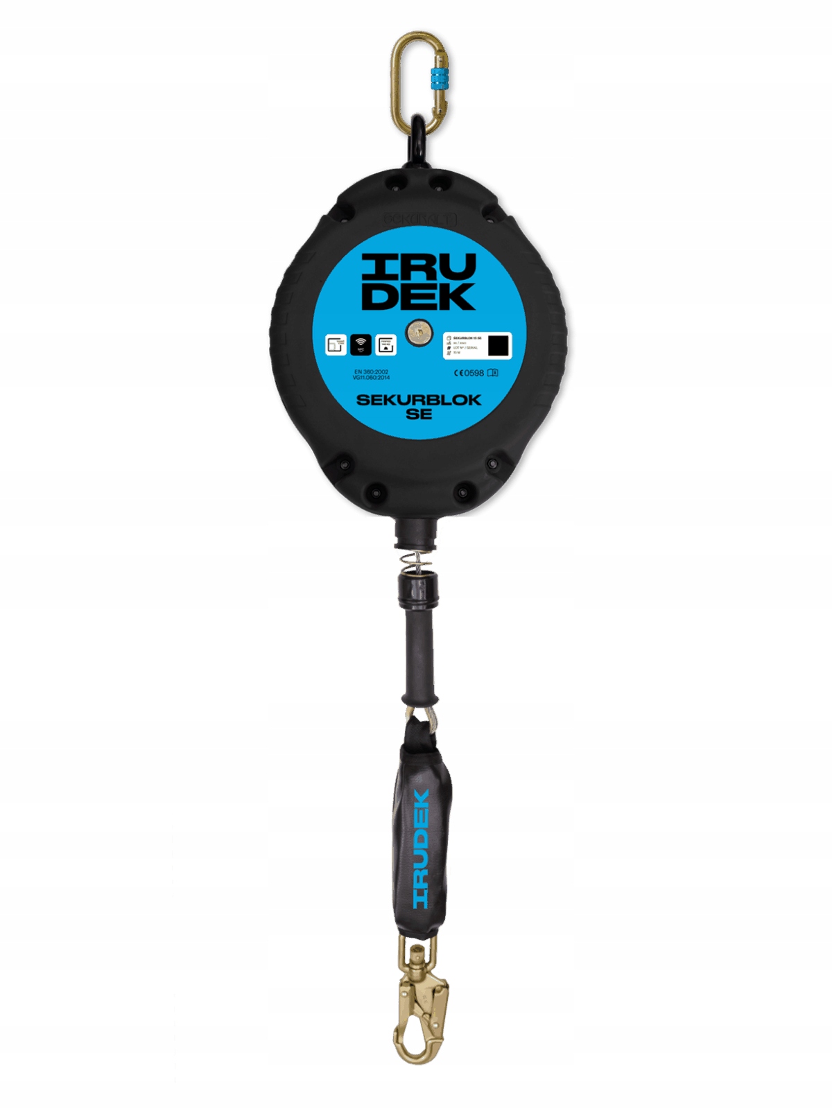 Samobrzdící zařízení pro ostré hrany Irudek Sekurblok 20 m Se