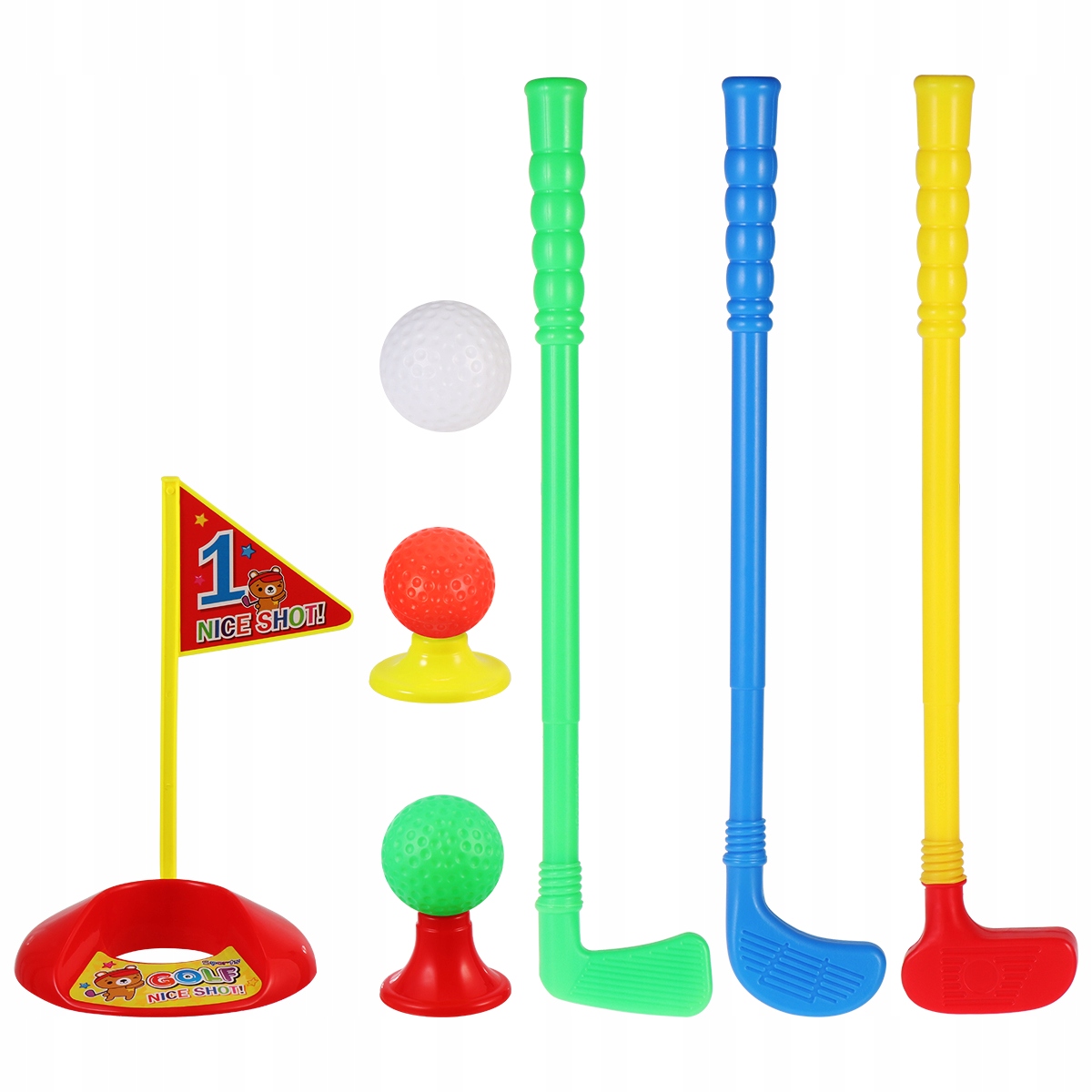 Zestaw do minigolfa dla dzieci w wieku 9-12 lat