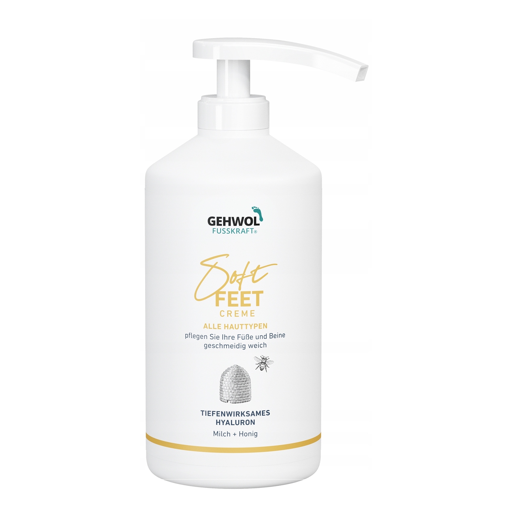 Gehwol krem z kwasem hialuronowym do stóp i nóg Soft Feet Creme 500ml