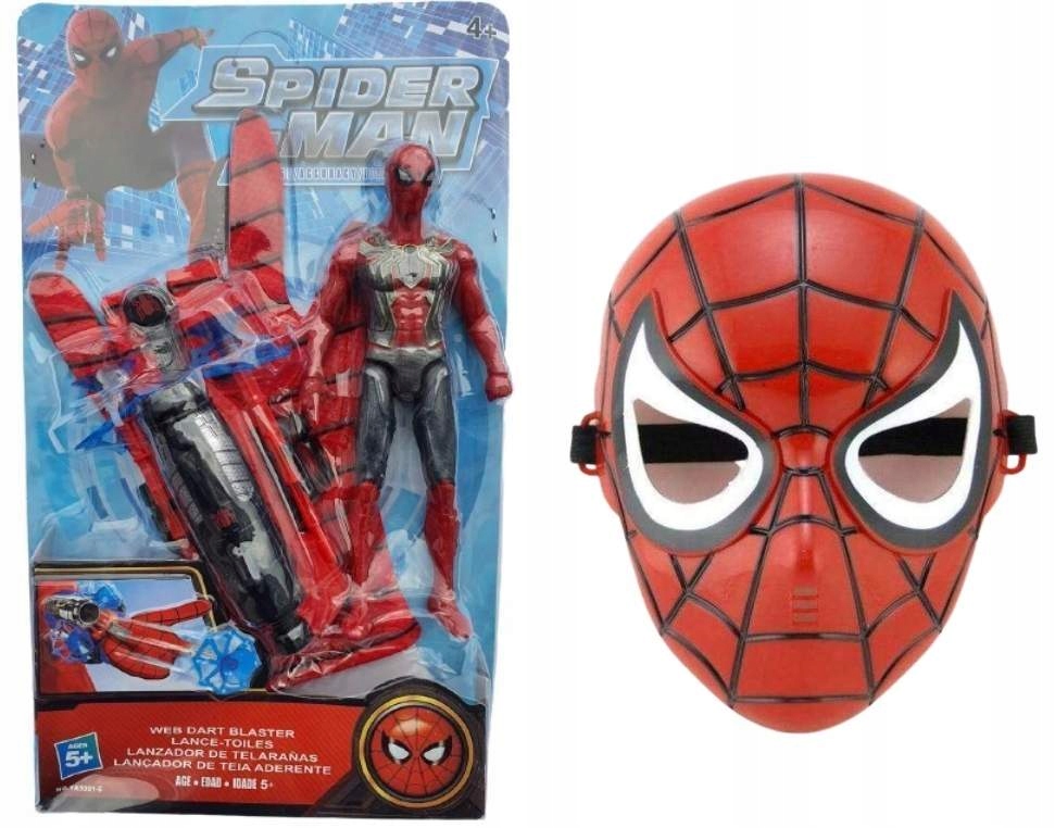 

Rękawica Wyrzutnia Strzałki Plus Figurka Spiderman